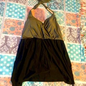 Size 22 halter swimsuit! So beautiful!